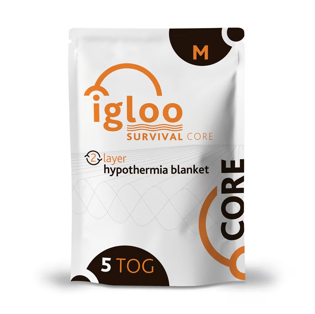 Igloo® Core 2-Layer Wärmeschutz / Wärmedecke TOG 5 | Größe: M | Farbe: Orange