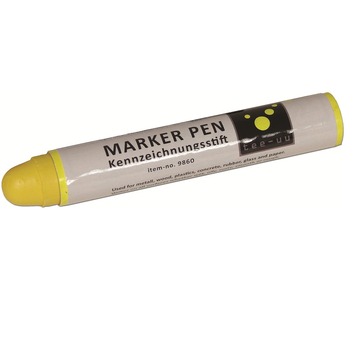 tee-uu® MARKER PEN Kennzeichnungsstift | Farbe: Gelb
