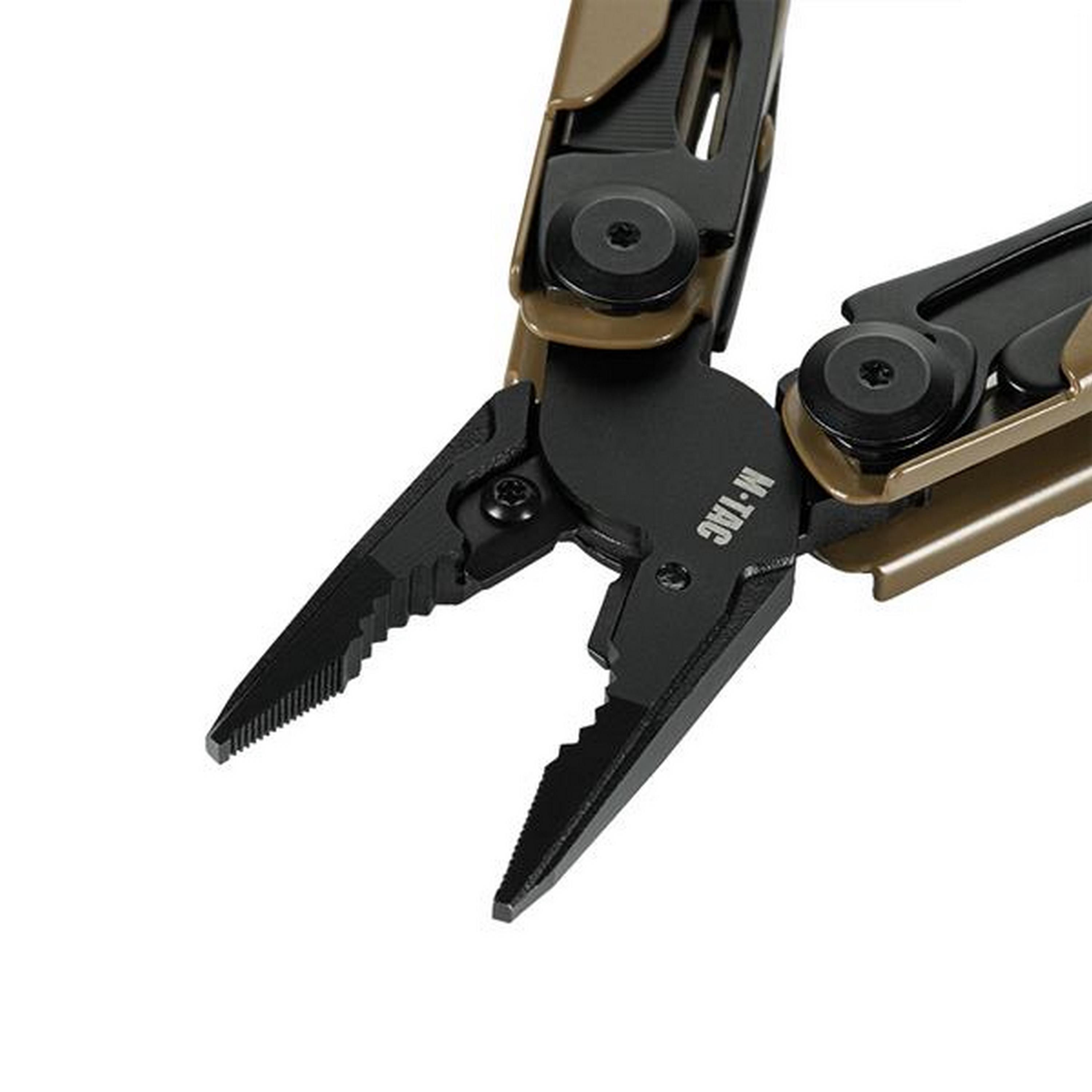 M-TAC® Multitool mit 17 Tools inklusive Etui | Typ 13 | Farbe: Brown / Black