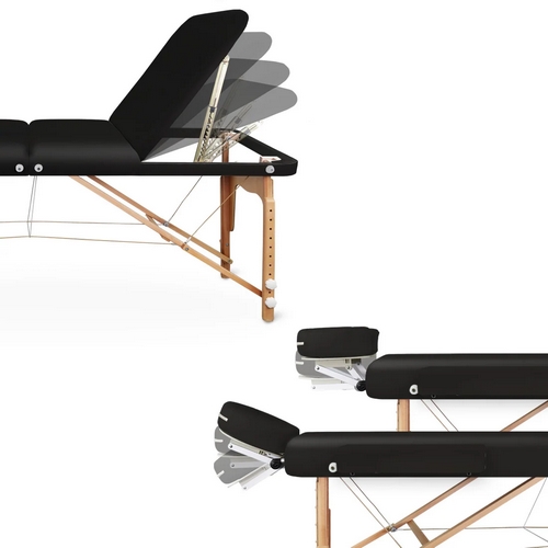 Massageliege Zen PhysioTop | höhenverstellbar | mit verstellbarer Rückenlehne