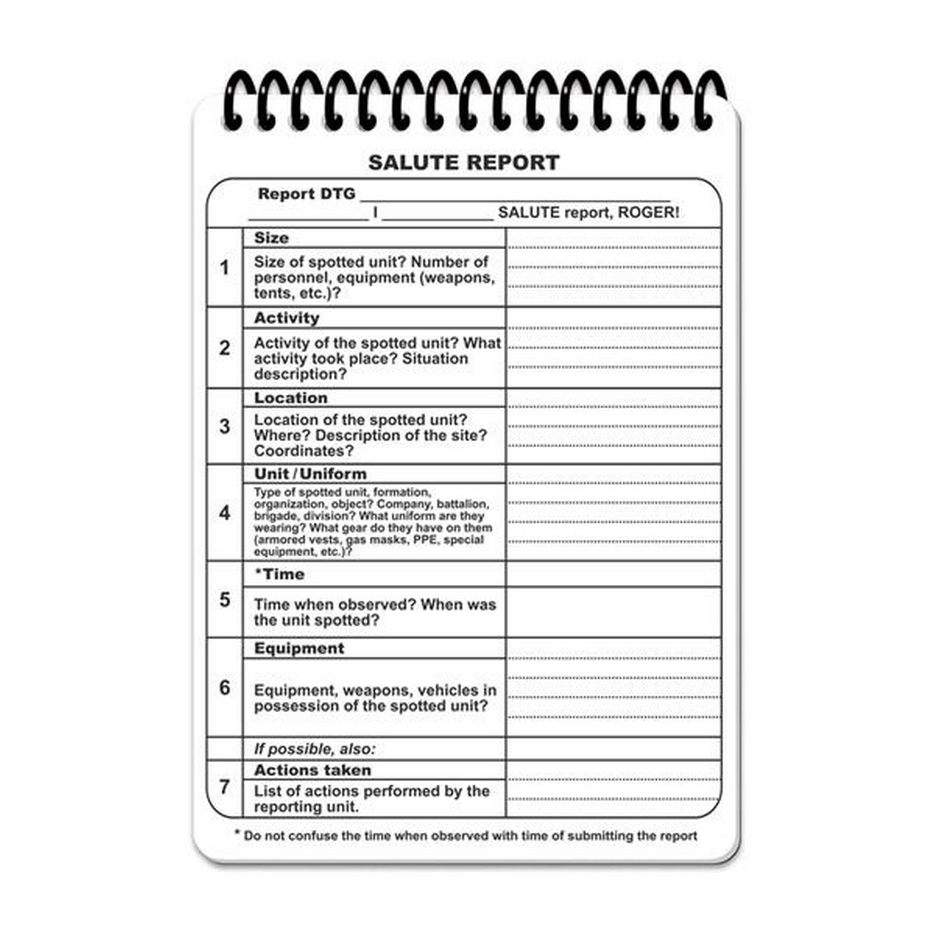Ecopybook® Wasserdichtes Notizbuch / Tactical All Weather Notebook | Fireteam-Squad A6