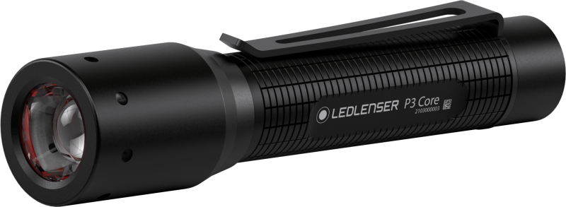 Ledlenser® P3 Core LED Taschenlampe | 90 Lumen | Farbe: Schwarz