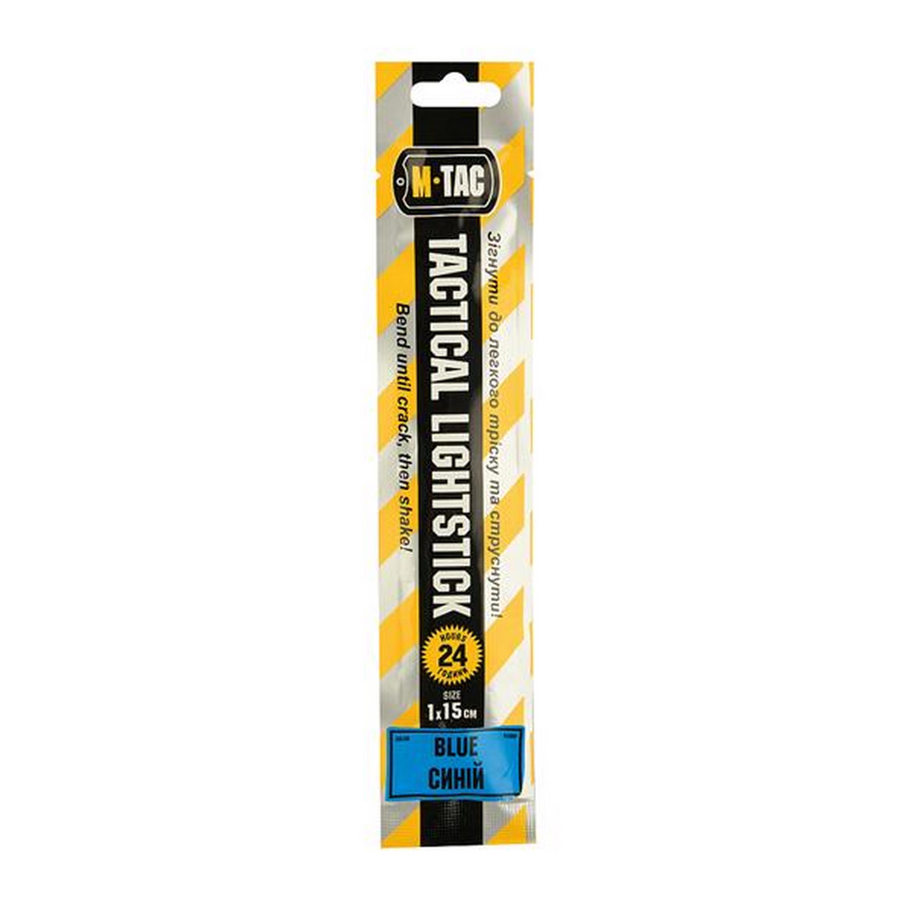 M-TAC® Leuchtstab / Knicklicht 15 cm | Leuchtdauer: 24 h | Farbe: Blau