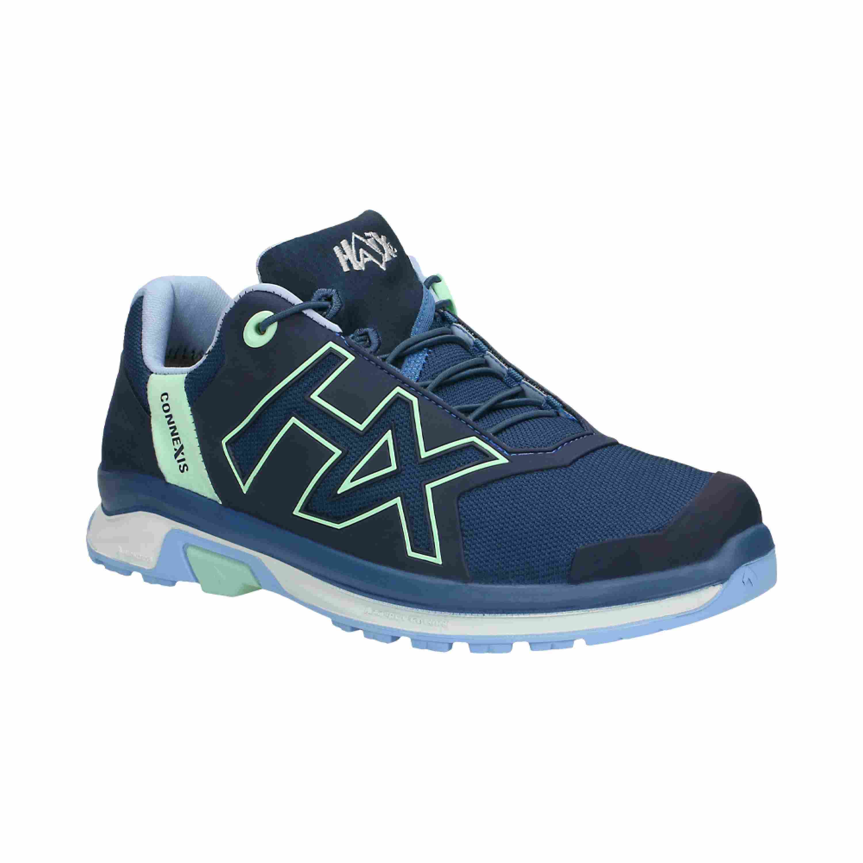 HAIX® CONNEXIS Go 2.0 GTX Ws  low Freizeitschuh | Farbe: marine-mint | Größe: 38 / UK 5.0