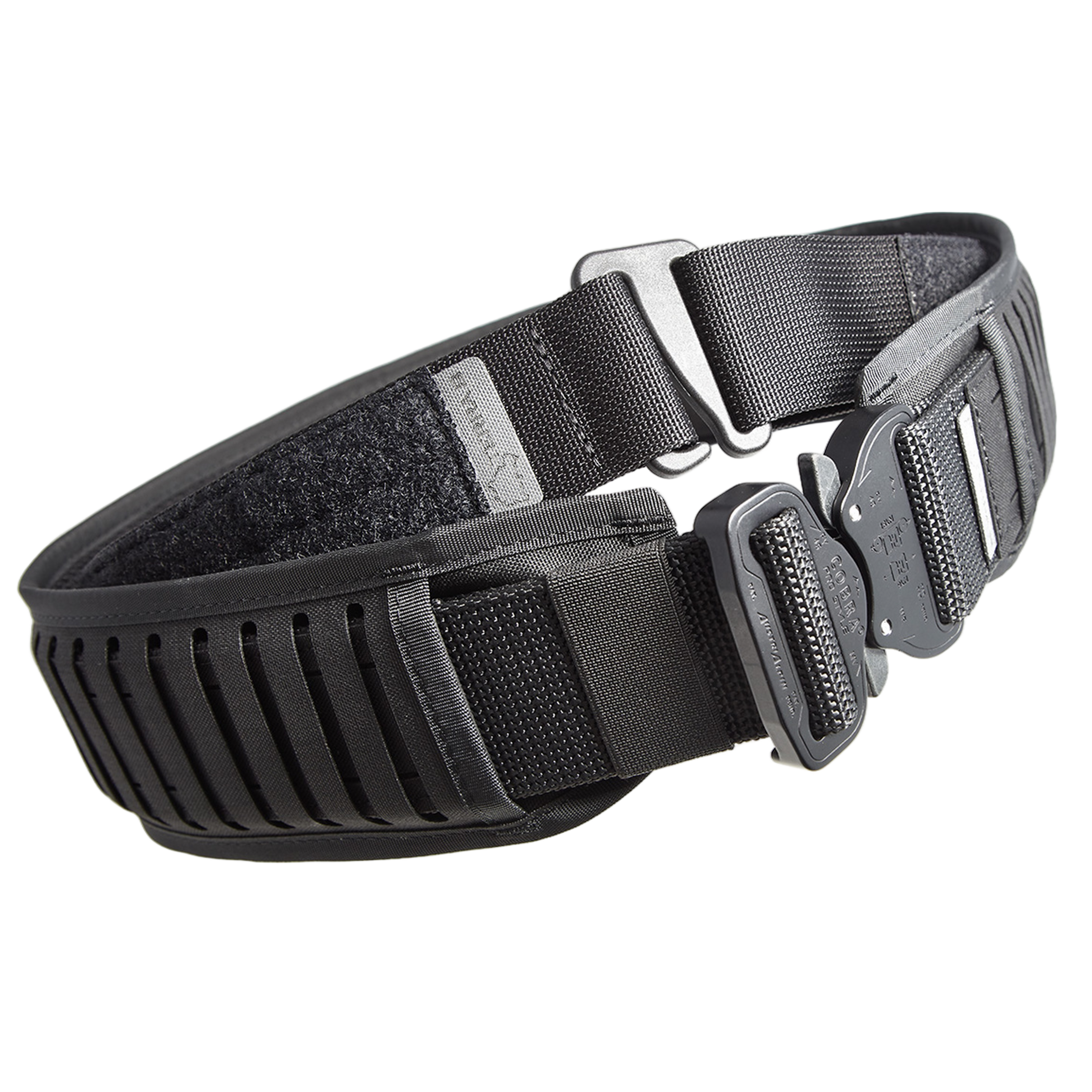 TERRA B® Belt Set 3-Komponenten-Gürtelsystem | Farbe: Black | Bundmass: 102 - 108 cm