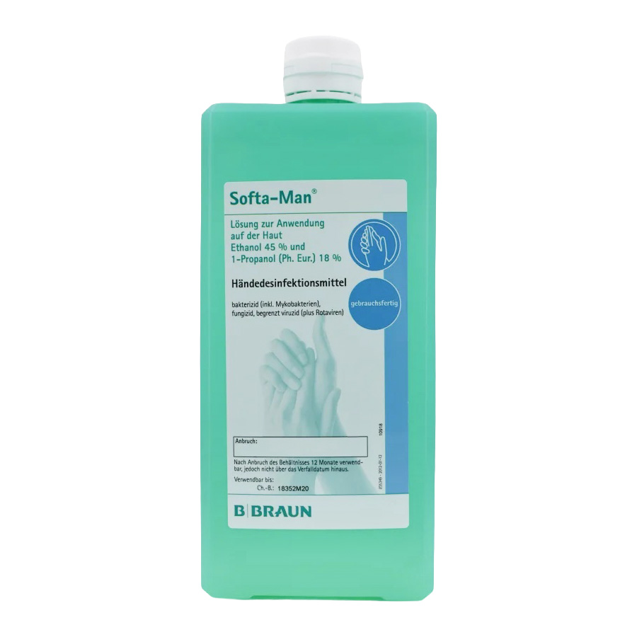 B. Braun Softa-Man® Händedesinfektionsmittel | 500 ml Flasche