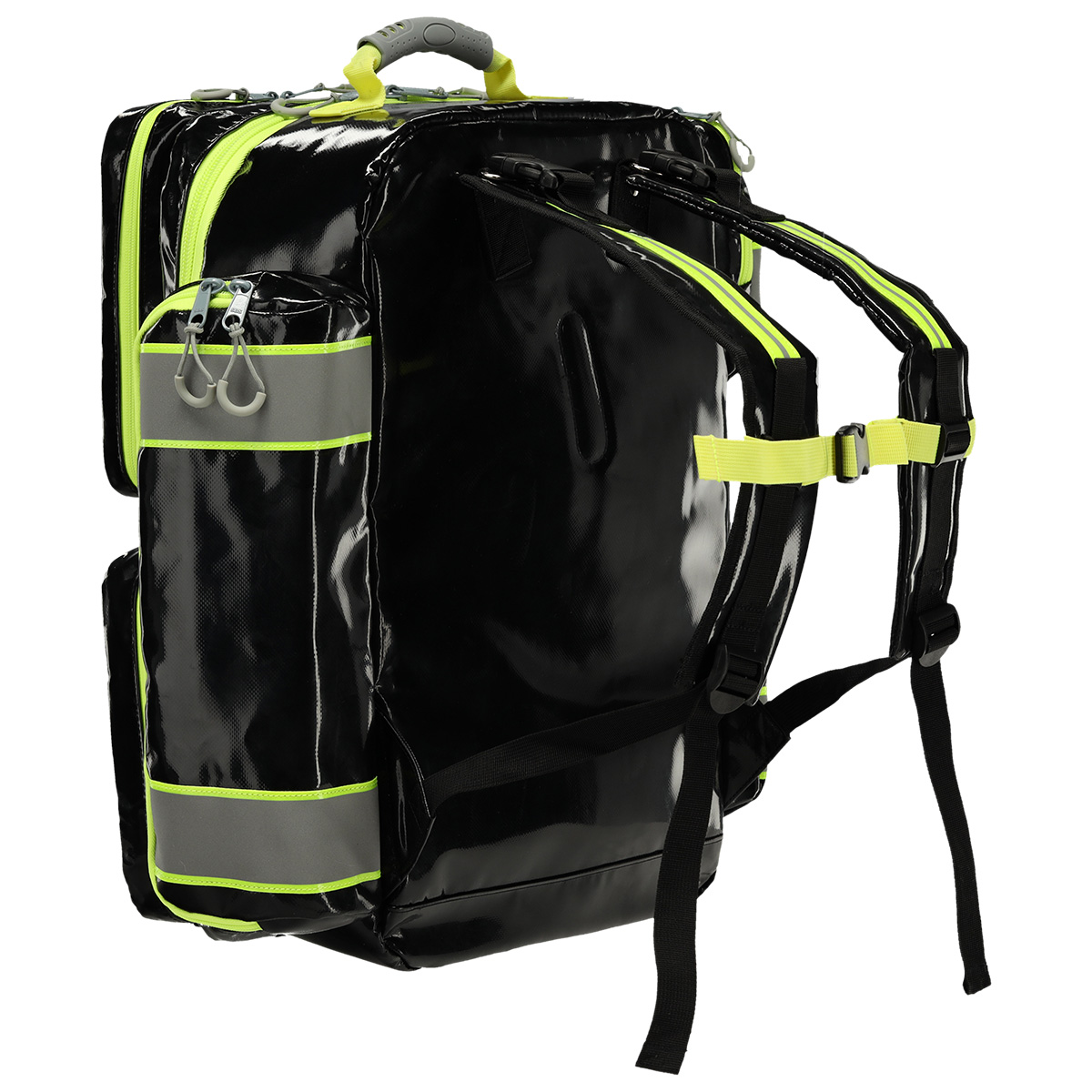 LifeBags® Notfallrucksack X-Large aus BagsTEX-Plane | Farbe: Schwarz