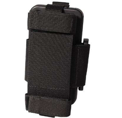 tee-uu® RING Smartphone / HRT Holster | Farbe: Schwarz