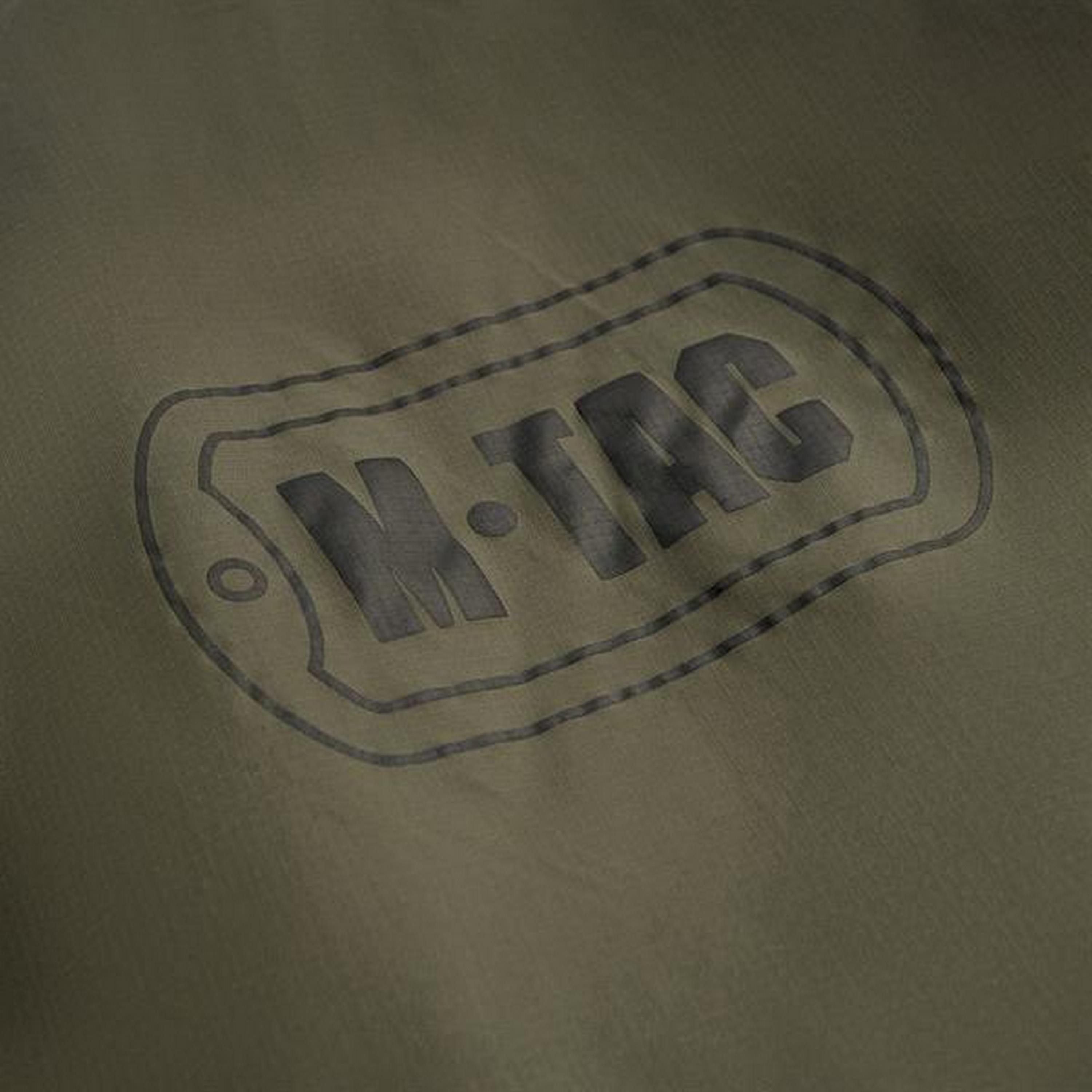 M-TAC® Mumienschlafsack mit Kapuze und Kompressionssack | Farbe: Oliv