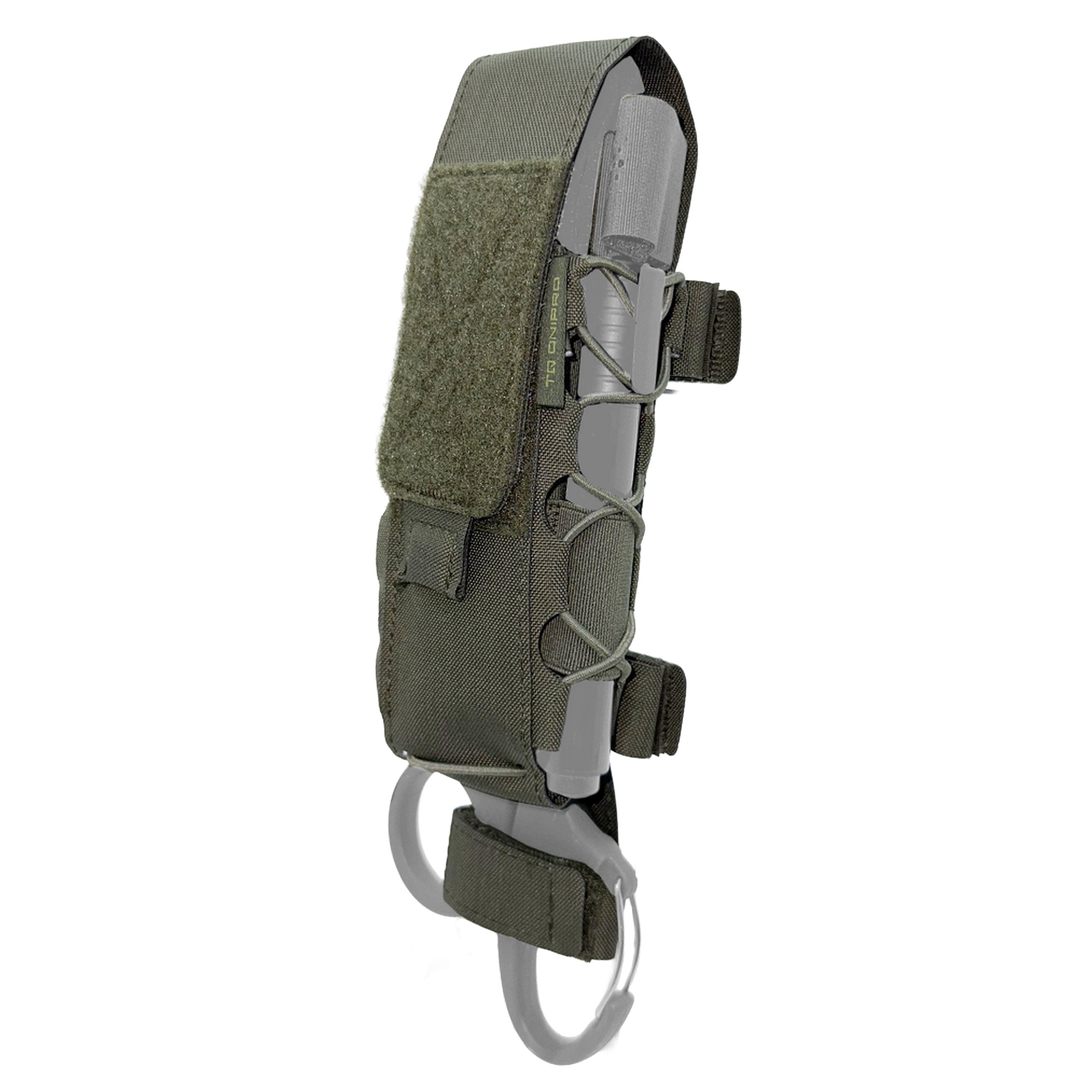 TQ DNIPRO™ Tourniquet Pouch mit Flap-Top und C-Hook Clip | Modell: 2 | Farbe: Oliv