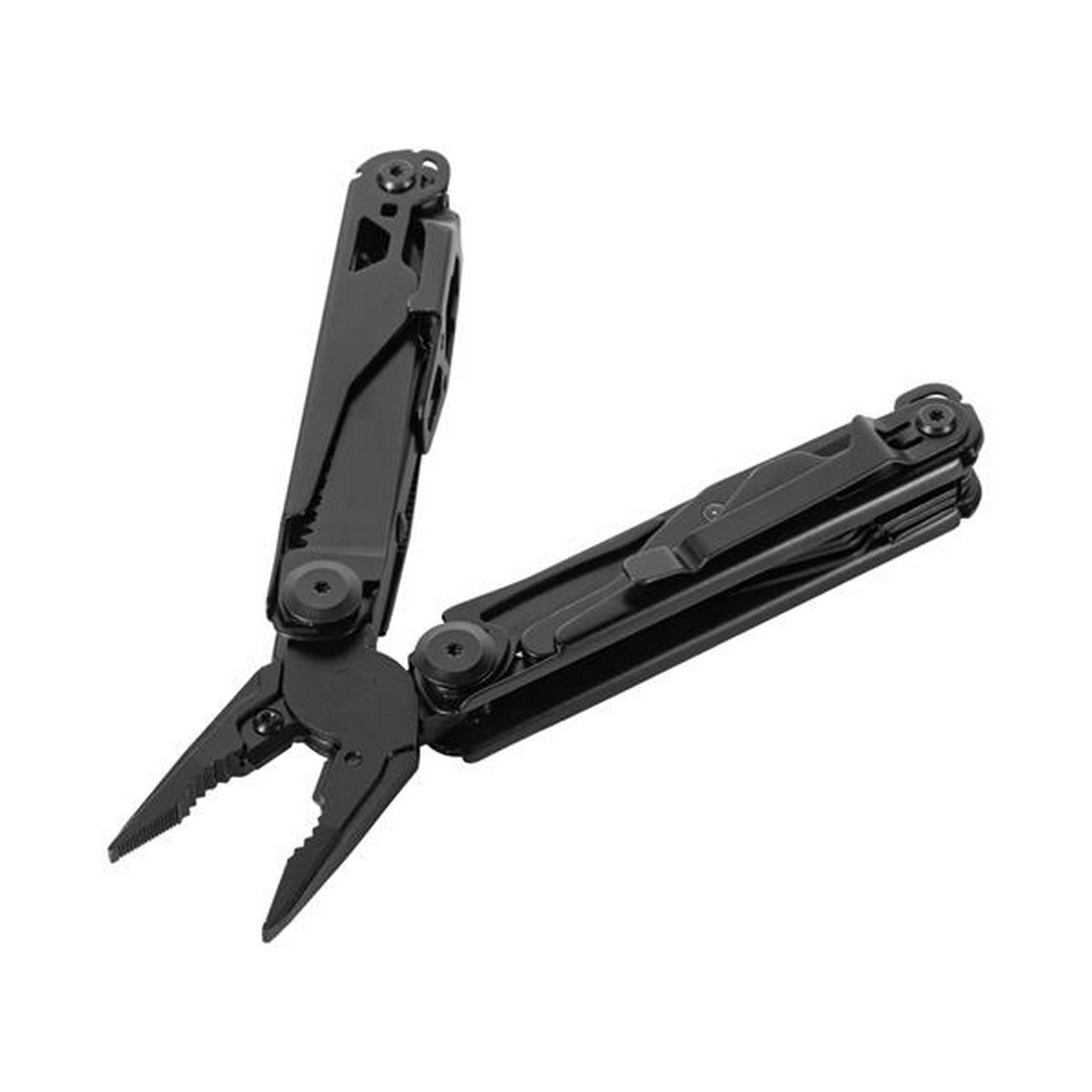M-TAC® Multitool aus Edelstahl mit Nylon-Tasche | Typ 9 | Farbe: Black