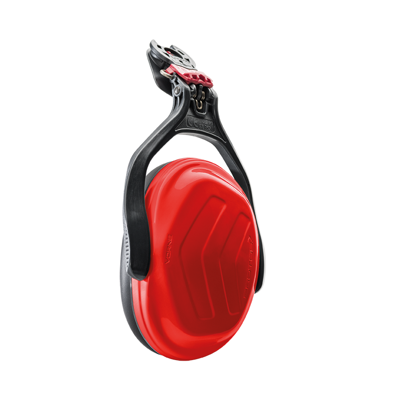 Protos® Integral Gehörschutz E mit Bügel | Farbe: Rot