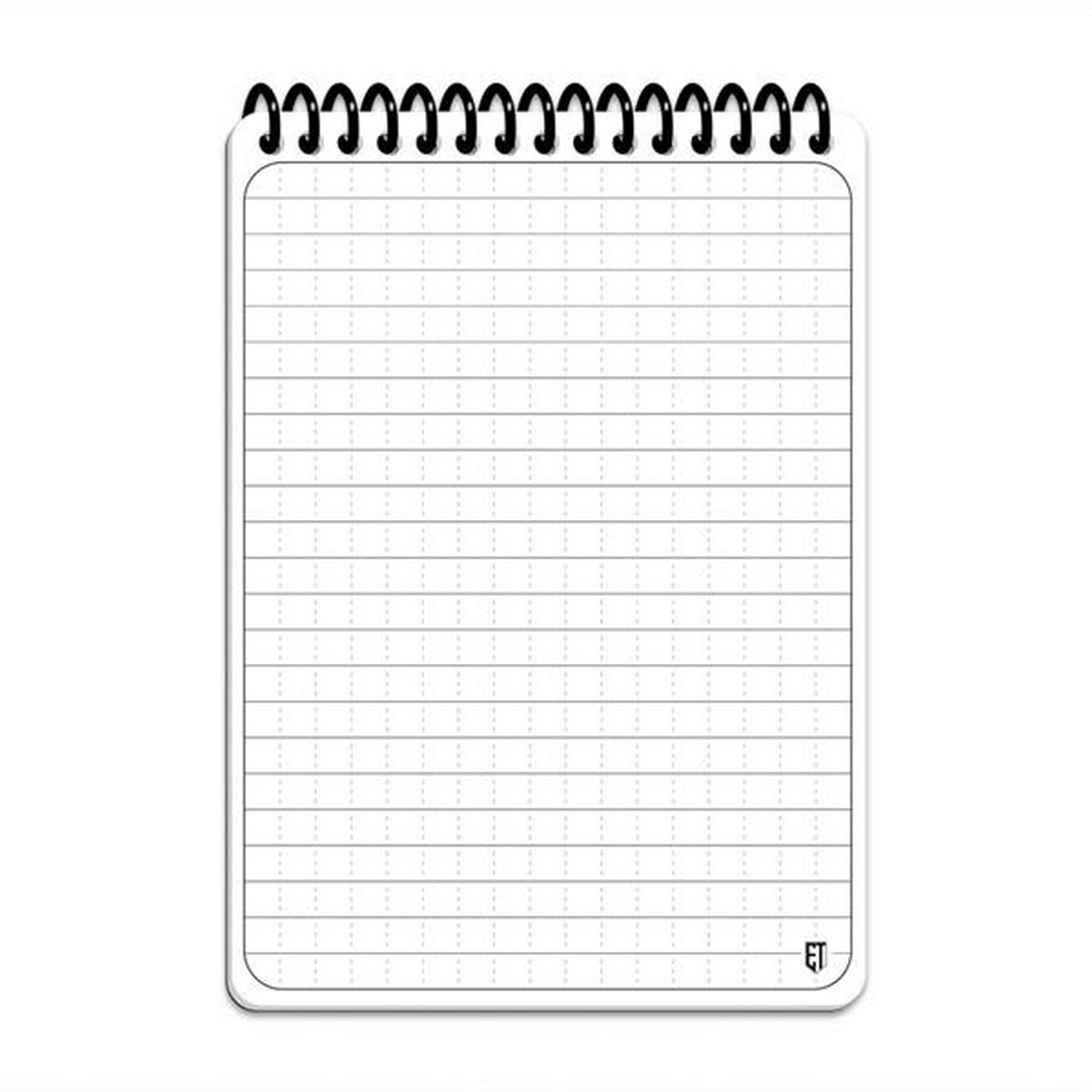 Ecopybook® Wasserdichtes Notizbuch / Tactical All Weather Notebook | Fireteam-Squad A6