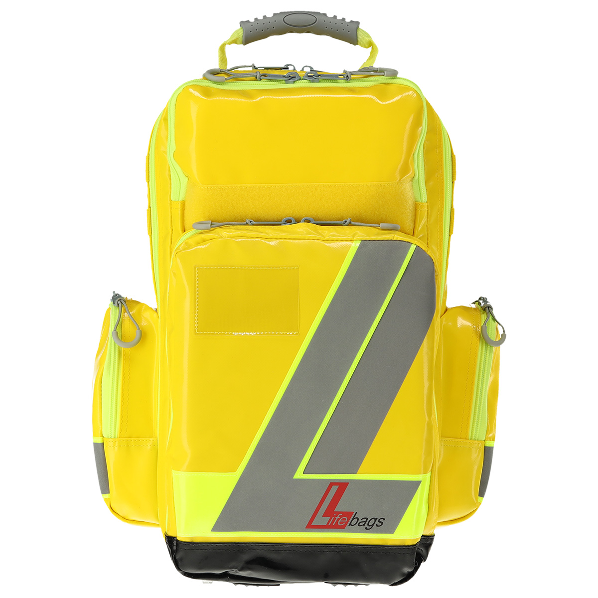 LifeBags® Notfallrucksack Large aus BagsTEX-Plane | Farbe: Tagesleuchtgelb