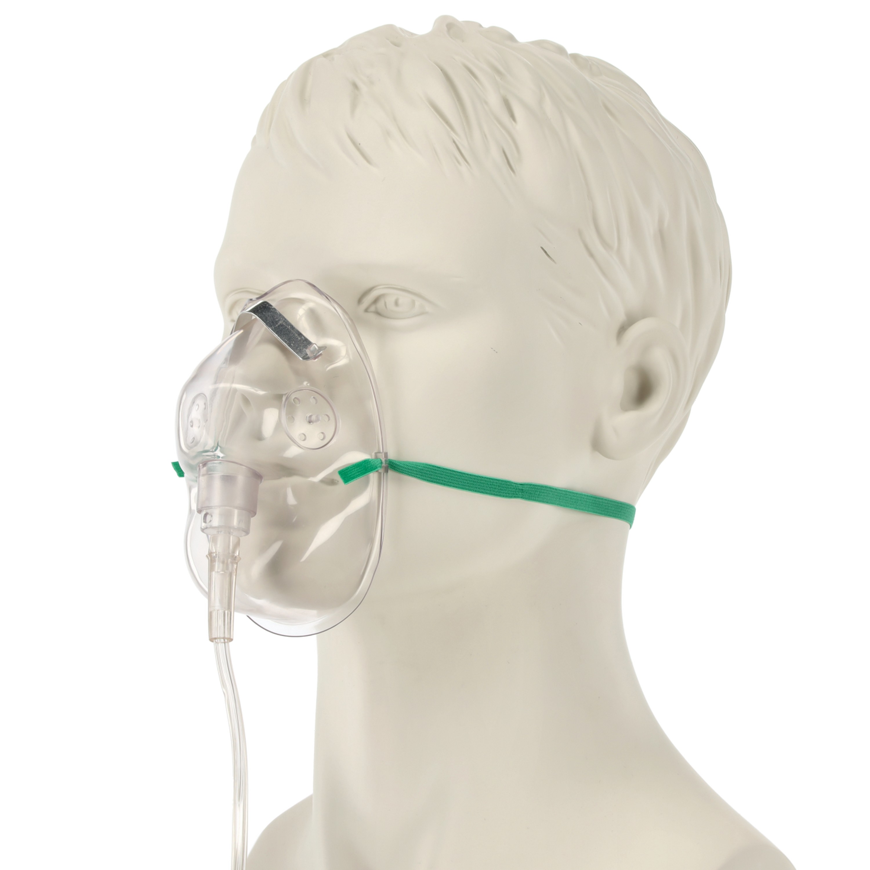 AEROpart® O2-Maske / Sauerstoffmaske mit 200 cm Sicherheitsschlauch für ...