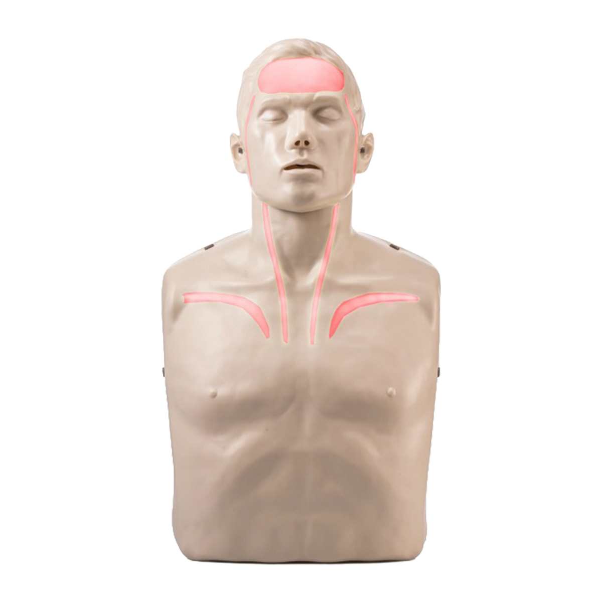 BRAYDEN™ Pro CPR Reanimationspuppe datenbasiertes Feedbacksystem | Farbe: Rote LED´s