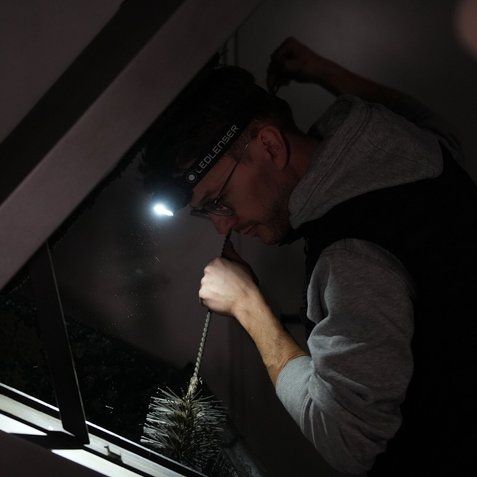 Ledlenser® HF7R LED Stirnlampe | 1200 Lumen | Farbe: Schwarz