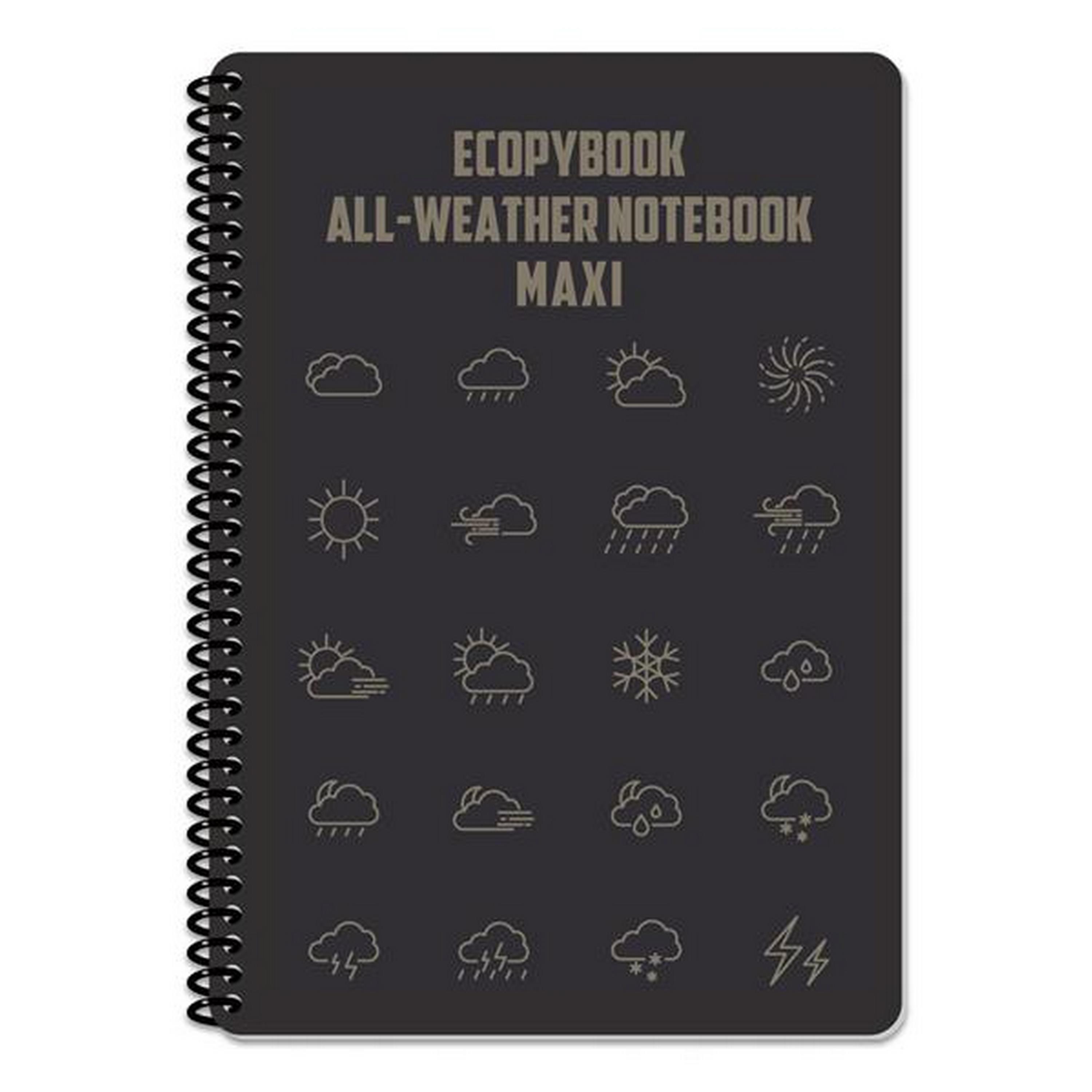 Ecopybook® Wasserdichtes Notizbuch / Tactical All Weather Notebook | Regular Maxi