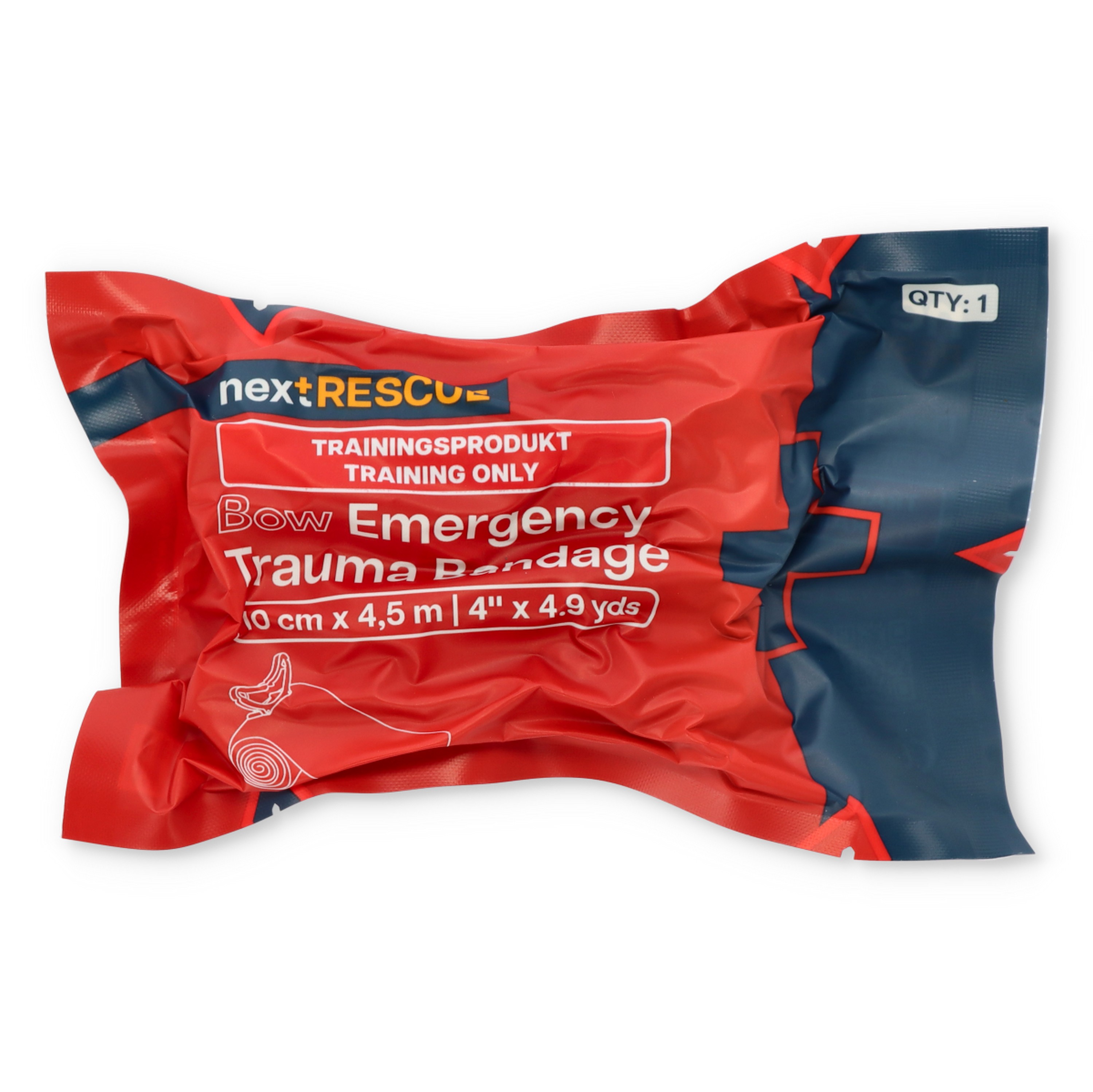 nextRESCUE® Bow Training Notfall Druckverband / Emergency Trauma ...