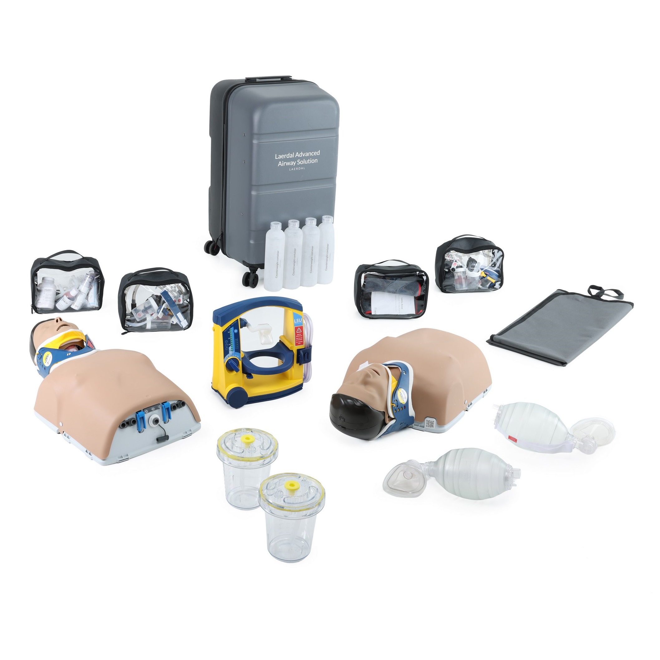 Laerdal® Advanced Airway Solution LAAS Komplettset für Atemwegsmanagement und CPR