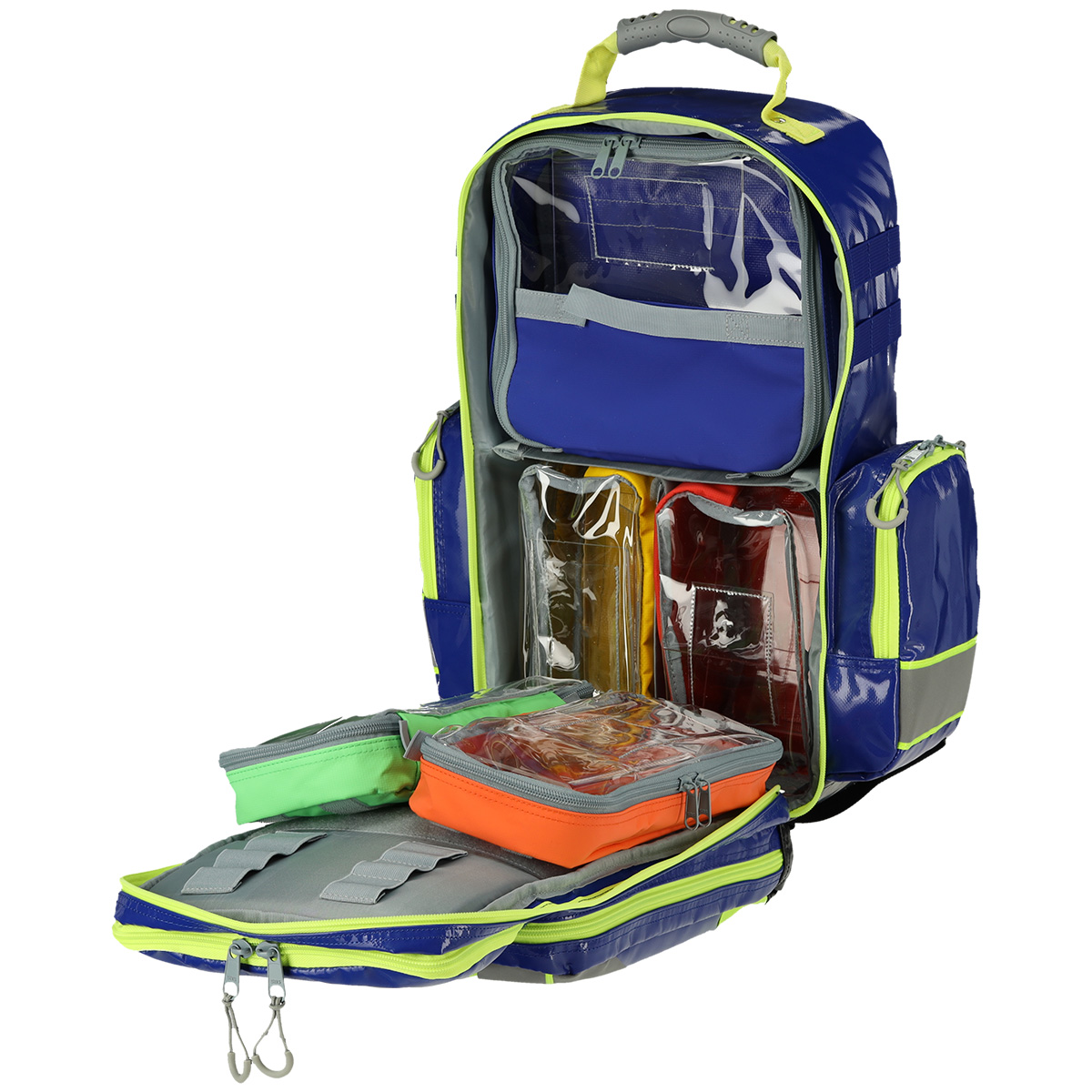 LifeBags® Notfallrucksack Large aus BagsTEX-Plane | Farbe: Blau