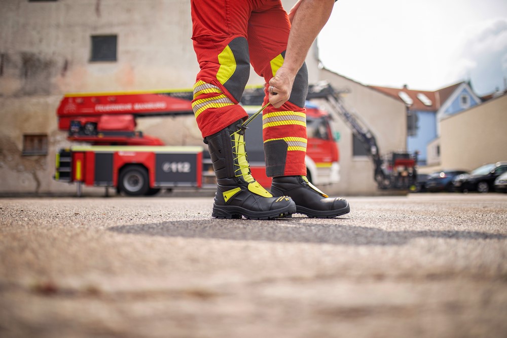 HAIX® Fire Eagle® HIGH Feuerwehrstiefel / Einsatzstiefel | Größe: 39 / UK 6.0
