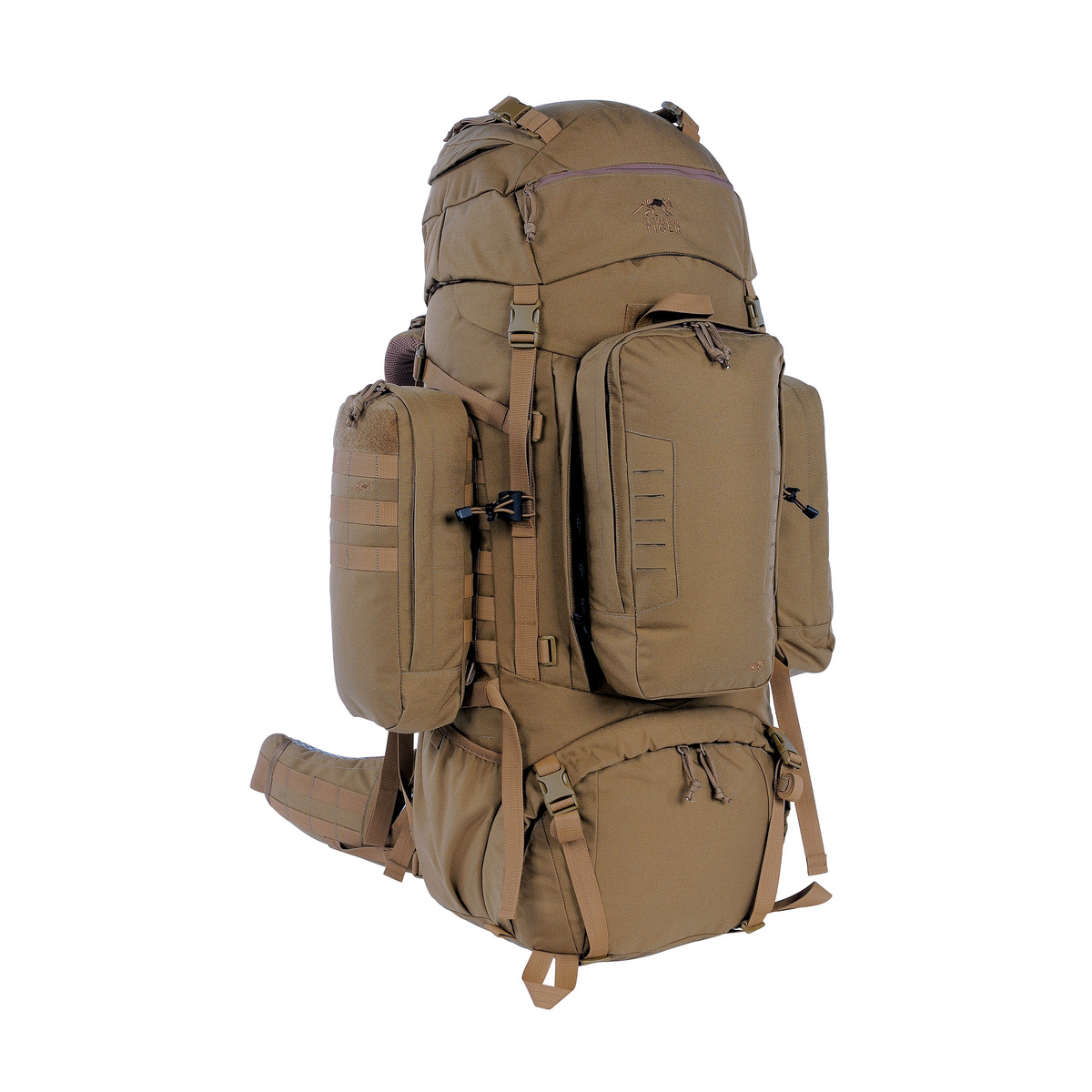 Tasmanian Tiger® Einzelkämpferrucksack TT Range Pack MKII 90L | Farbe: Coyote-Brown