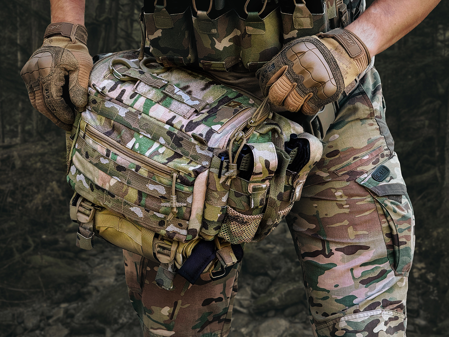 TQ DNIPRO™ Combat Medic Bag MARCH-Einsatztasche | Modell: 30 | Farbe: Multicam