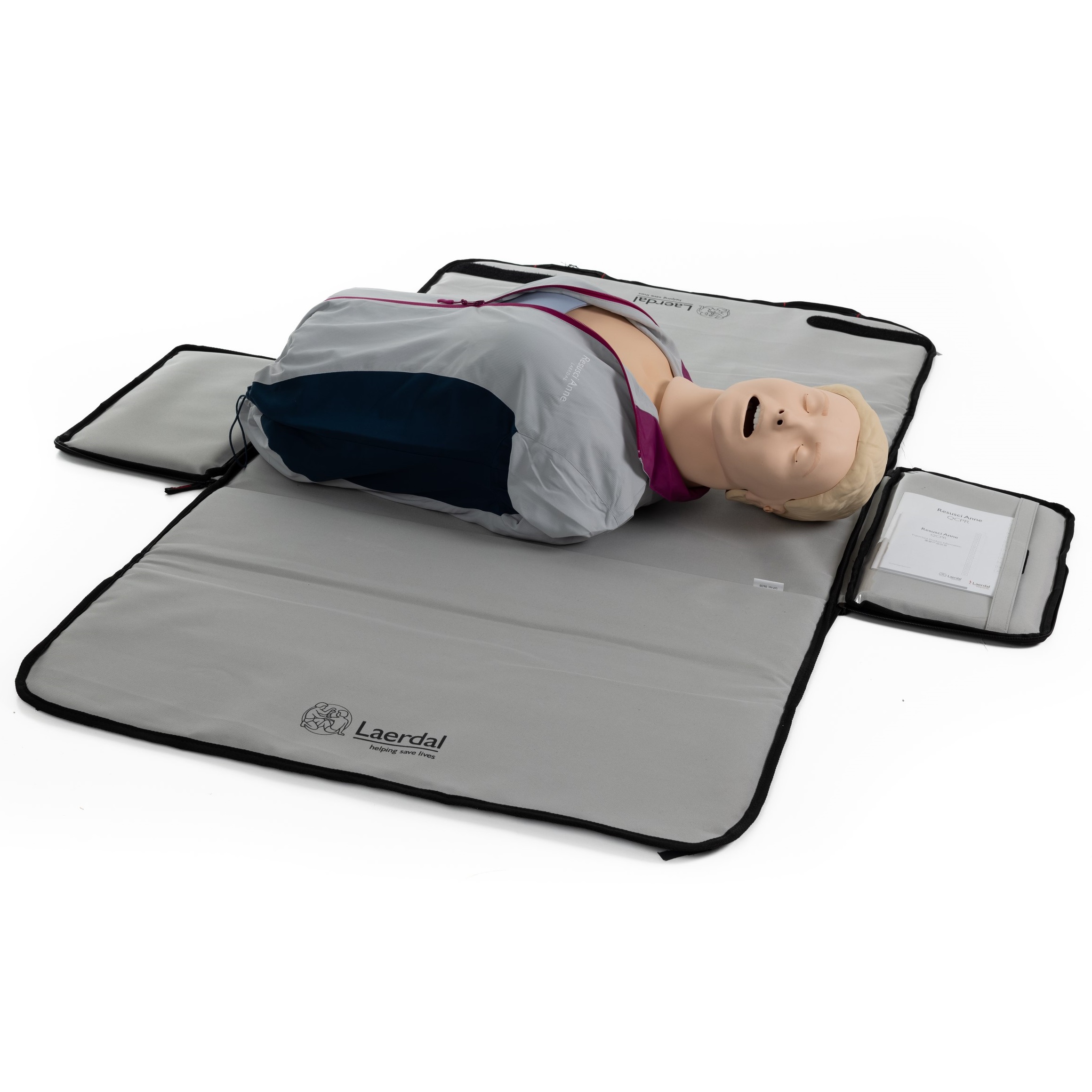 Laerdal® Resusci Anne™ QCPR AED Torso mit Airwaykopf | Hauttonauswahl
