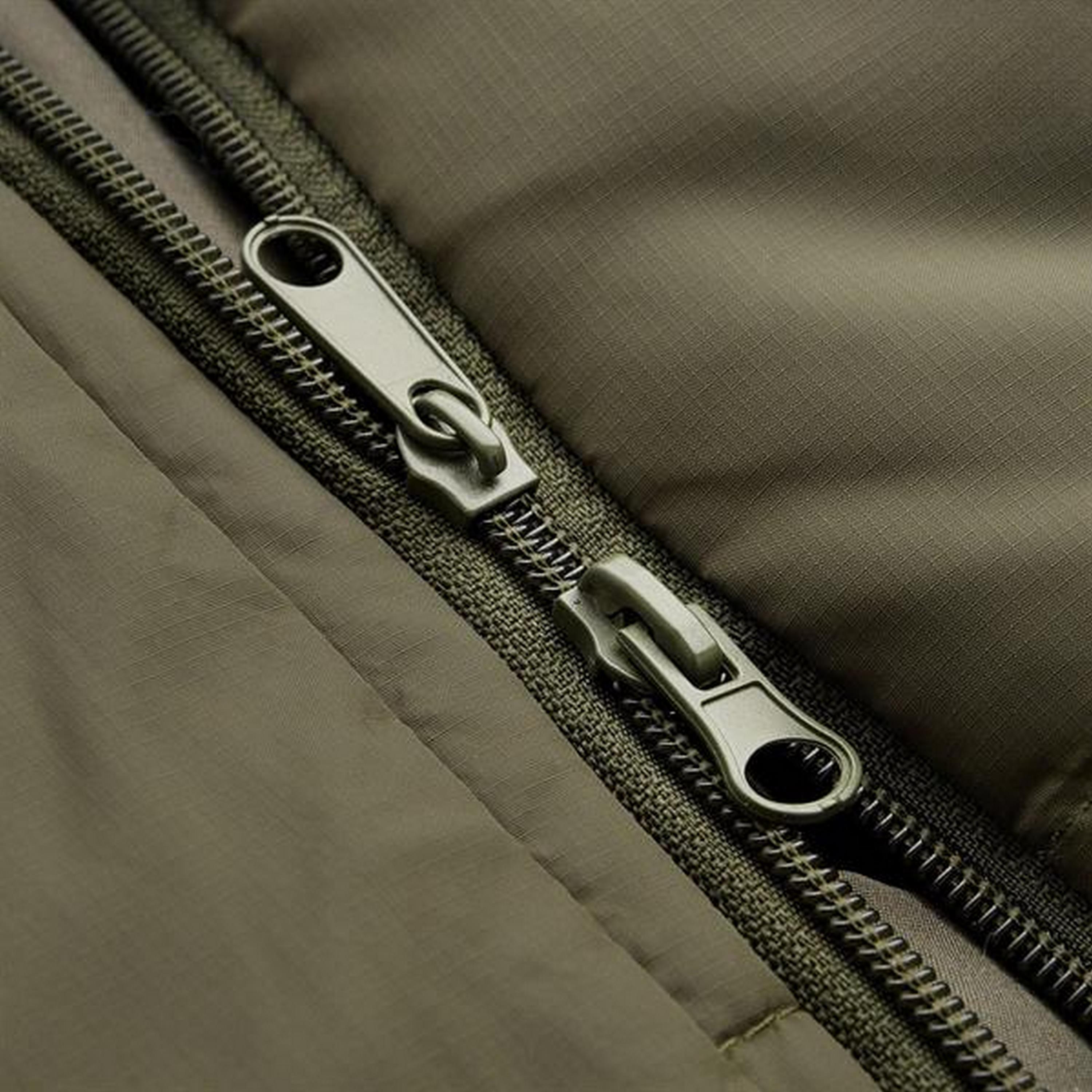 M-TAC® Mumienschlafsack mit Kapuze und Kompressionssack | Farbe: Oliv