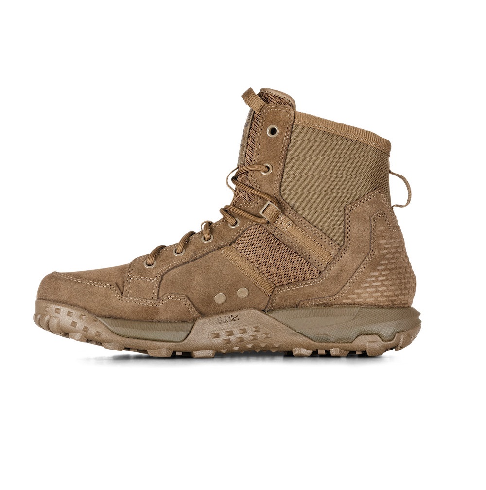 5.11 A/T 6" Non-Zip Boot / Einsatzstiefel | Farbe: Dark Coyote | Größe: EU 38.5 / US 6.0