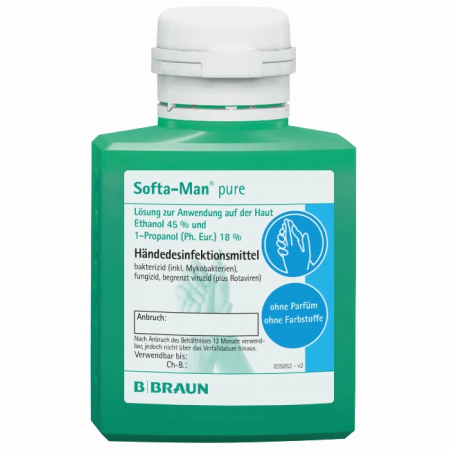 B. Braun Softa-Man® Händedesinfektionsmittel | 100 ml Taschenflasche