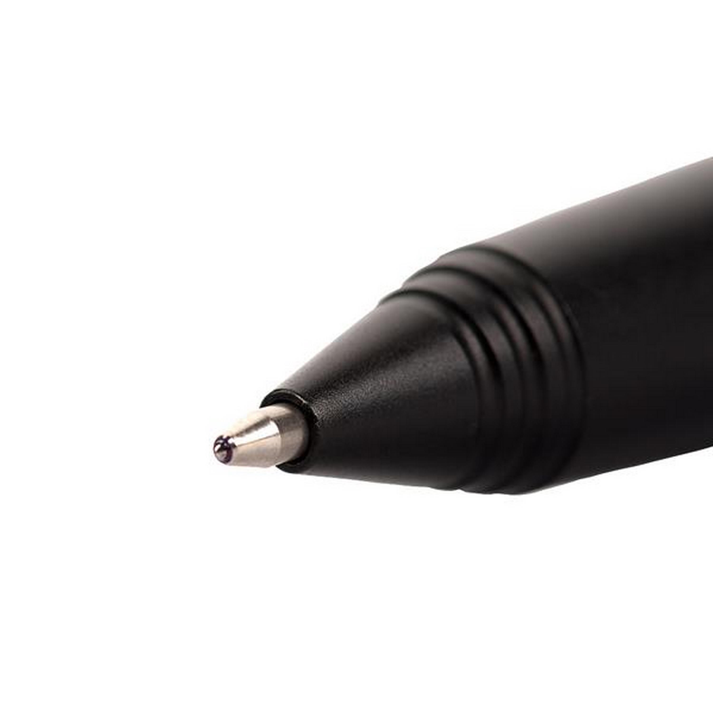 M-TAC® Taktischer Kugelschreiber mit Taschenlampe und Glasbrecher TP-93 | Farbe: Black