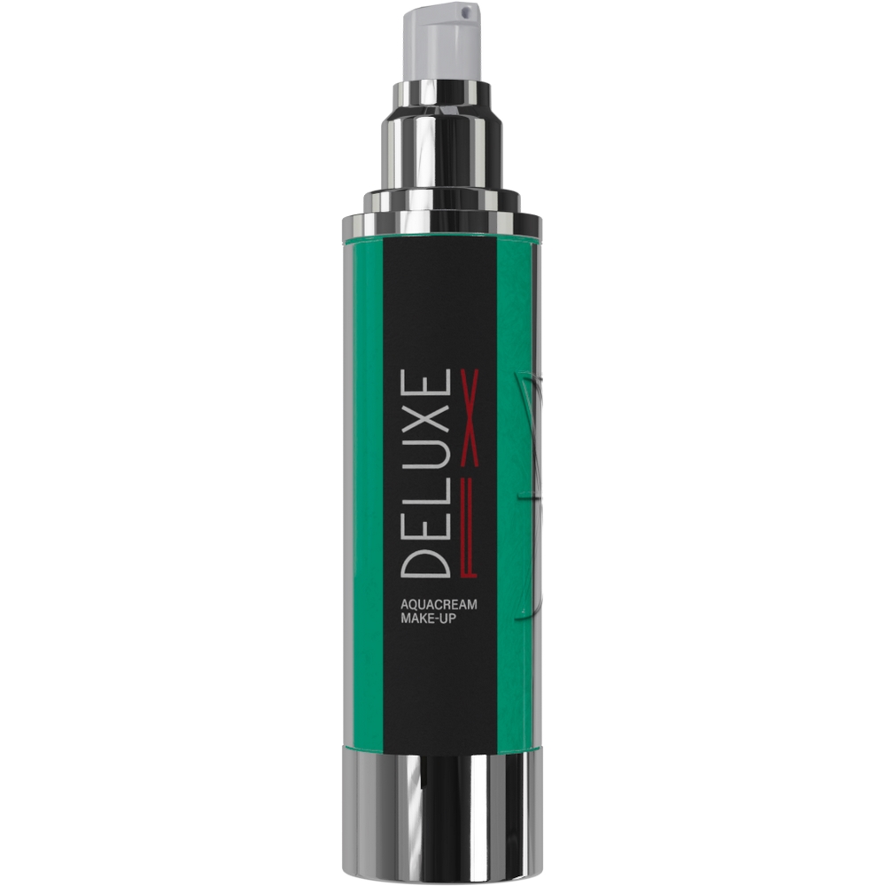 DELUXE-FX Schminke Aqua Cream Make-Up | Farbe: C63 / Türkis | Flasche á 100 ml