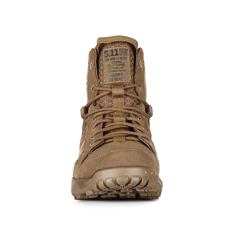 5.11 A/T 6" Non-Zip Boot / Einsatzstiefel | Farbe: Dark Coyote | Größe: EU 38.5 / US 6.0