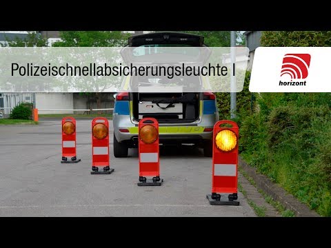 horizont Klappbake FlashMax Synchro LED Führungslicht | Blaue Blinkleuchte
