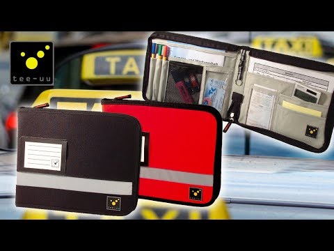 tee-uu® TOUR Organizer | DIN A5 quer | Farbe: Rot