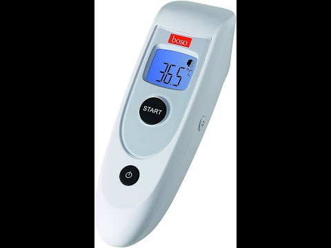 BOSO bosotherm diagnostic Infrarot-Thermometer | Non-contact Fieberthermometer