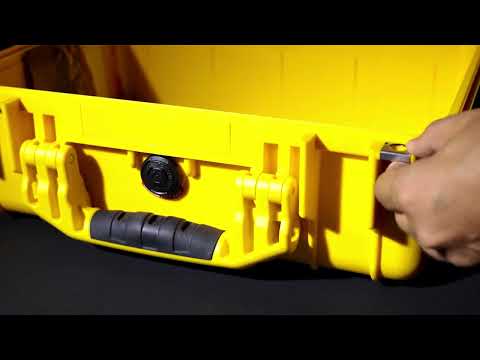 PELI™ Case 1450 Protector Schutzkoffer ohne Schaumstoff | Farbe: Orange