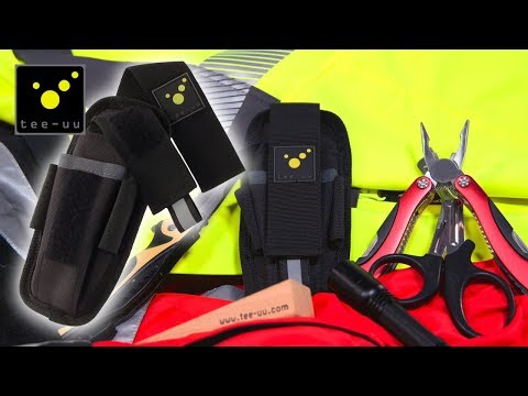 tee-uu® ULTRA PLUS Kleiderscheren Holster | Farbe: Schwarz