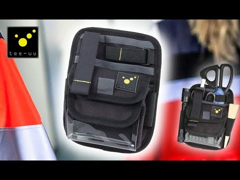 tee-uu® MEDIC Rettungsdienst Holster | Farbe: Schwarz