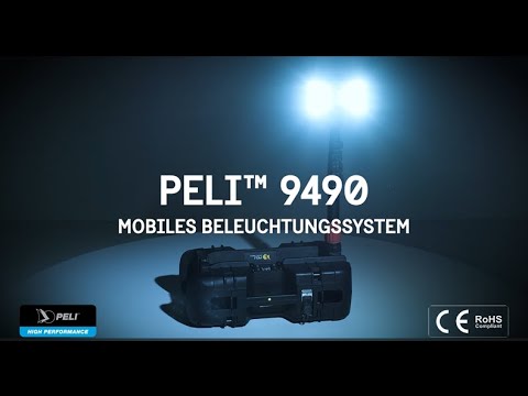 PELI™ Rals 9490 LED Mobiles Beleuchtungssystem | Farbe: Gelb