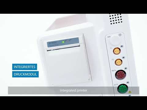 medical ECONET PROview 12“ Tragbarer Patientenmonitor mit 12-Kanal EKG