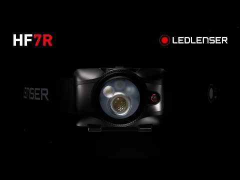 Ledlenser® HF7R LED Stirnlampe | 1200 Lumen | Farbe: Schwarz