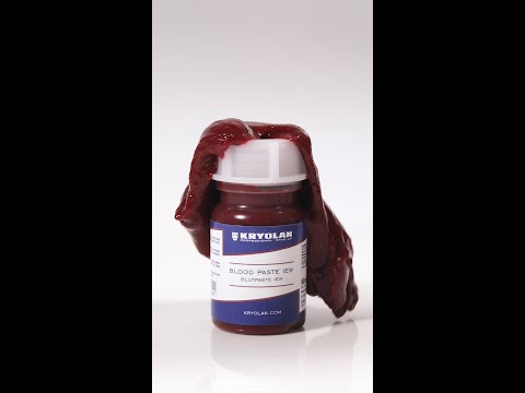 Kryolan® Modelliermaterial Fleischpaste / Blutpaste IEW | Farbton: dark | Flasche: 50 ml
