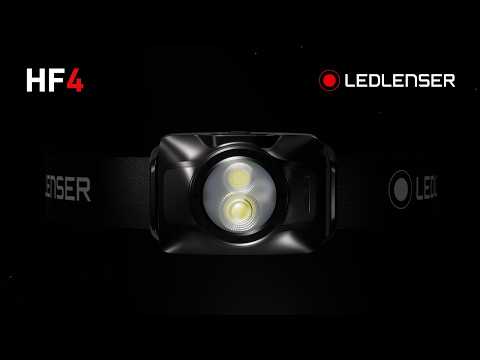 Ledlenser® HF4 LED Stirnlampe | 450 Lumen | Farbe: Schwarz
