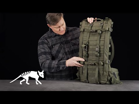 Tasmanian Tiger® Rucksack-Front-/ Seitentaschen TT Front-Side Pouch 16 Set | Farbe: Oliv