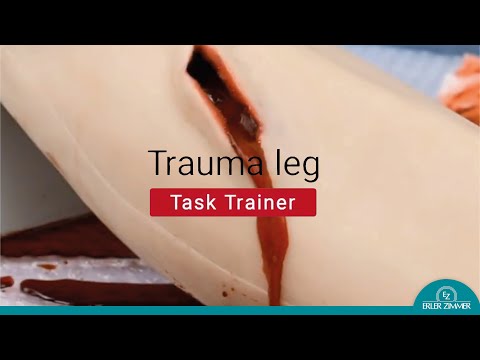 MEDICAL-X Trauma Bein Tasktrainer / Woundpacking-Trainer