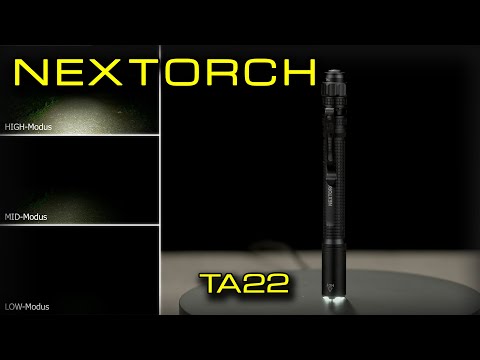 Nextorch® TA22 Tactical Penlight / LED Taschenlampe | 850 Lumen