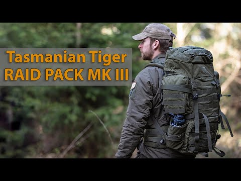 Tasmanian Tiger® Militärrucksack TT Raid Pack MK III | Farbe: Schwarz